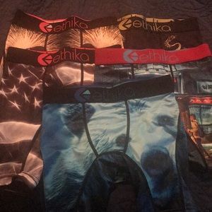 Boys Ethika underwear small 6-8